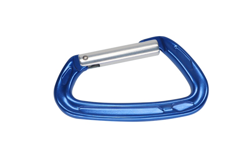 Rock climbing safety thread buckle main lock climbing hook manual thread lock climbing buckle outdoor aerial yoga connection ring