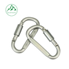 No. 8 Type D Thick Long Nut Aluminum Alloy Carabiner D-Shaped Large Hook Outdoor Locking Carabiner