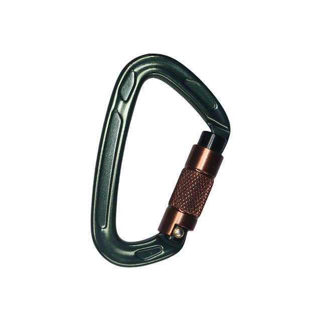 Professional Heavy Duty Climbing Carabiner Clips - 25kN Auto Locking