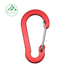 Gourd-shaped aluminum alloy steel wire carabiner Travel backpack buckle Flat metal snap buckle