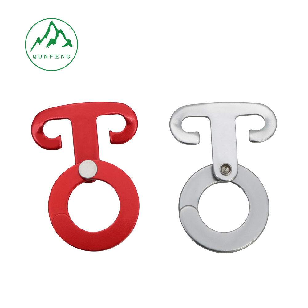 Aluminum alloy wind rope buckle, canopy anti-slip rope buckle, camping tent, fixed adjustment buckle