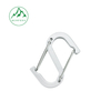 S-shaped steel wire carabiner figure 8 aluminum alloy wire hook Outdoor picnic cutlery hanging spring buckle