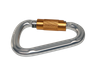 Rock climbing carabiner high strength automatic main lock D-shaped quick hanging aviation aluminum alloy carabiner fire safety