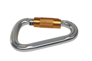 Rock climbing carabiner high strength automatic main lock D-shaped quick hanging aviation aluminum alloy carabiner fire safety