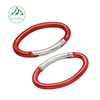 No. 6 Aluminum Alloy Oval Carabiner Hook Multifunctional Climbing Buckle Backpack Hook Metal Backpack Buckle