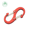 Aluminum Alloy Carabiner Keychain Mini Multifunctional Outdoor Figure-8 Quick Clip S-Shaped Metal Hook
