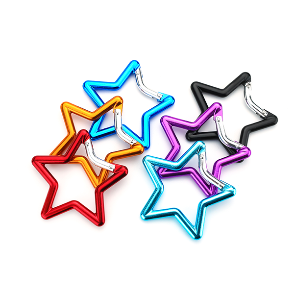 Shaped Carabiner Pentagram