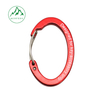 Egg-shaped aluminum alloy wire buckle Small backpack water bottle hook Camping lamp hook