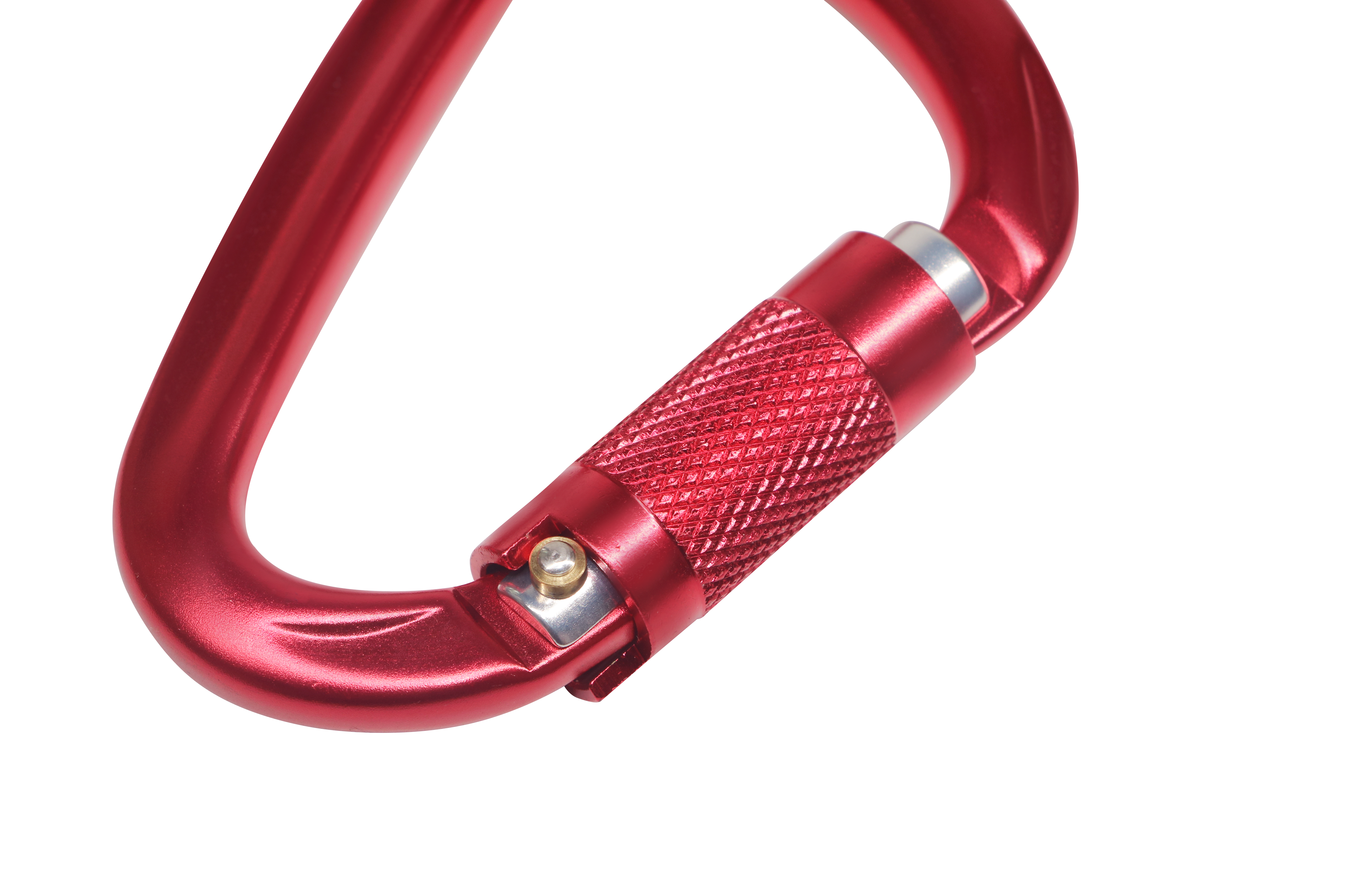 Professional Screwgate Locking Carabiner Clip - Heavy Duty for Rock Climbing, Mountaineering, Hammocking, Camping, And Outdoor Activities