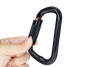 Certified Climbing Carabiner - 26KN Heavy Duty Auto Locking Carabiner Clip, Suitable for Rock Climbing, Camping, Gym, And Rescue