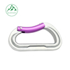 Outdoor mountaineering and rock climbing quick draw straight gate, bent gate wire gate, quick draw safety buckle, hammock hook, aluminum alloy carabiner
