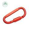 No. 8 D-type Outdoor Climbing Carabiner Aluminum Alloy Quick Hook Backpack Attachment Large Colorful Keychain
