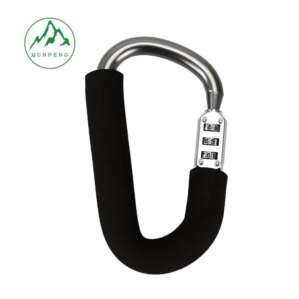Electric vehicle helmet lock anti-theft password lock, safety buckle, universal for bicycles and motorcycles, helmet basket hook