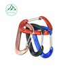 Quick-release D-shaped climbing carabiner for outdoor rock climbing, load-bearing aluminum climbing hook, thickened for hammocks