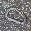 Cold-pressed D-shaped metal wire buckle, special-shaped camping tent hook, aluminum alloy backpack hook, carabiner