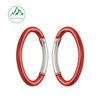 No. 6 Aluminum Alloy Oval Carabiner Hook Multifunctional Climbing Buckle Backpack Hook Metal Backpack Buckle