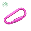 No. 8 D-type Outdoor Climbing Carabiner Aluminum Alloy Quick Hook Backpack Attachment Large Colorful Keychain