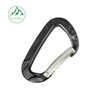 No. 8 D-shaped Flattened Aluminum Alloy Carabiner, Outdoor Hanging Buckle, Quick Keychain Hook