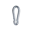 Iron Carabiner Load-bearing Carabiner Lock Ring Travel Kit Oval Carabiner Iron Silver
