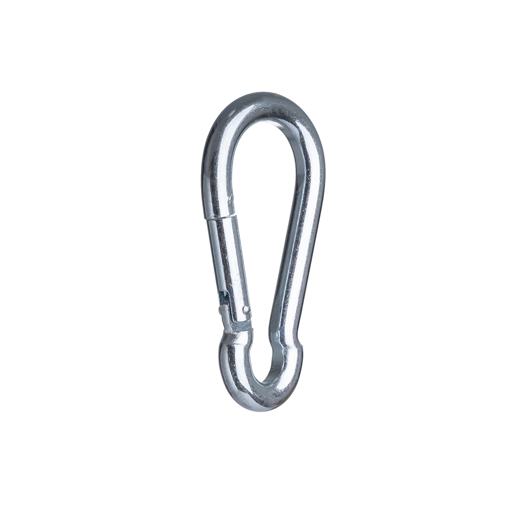 Iron Carabiner Load-bearing Carabiner Lock Ring Travel Kit Oval Carabiner Iron Silver