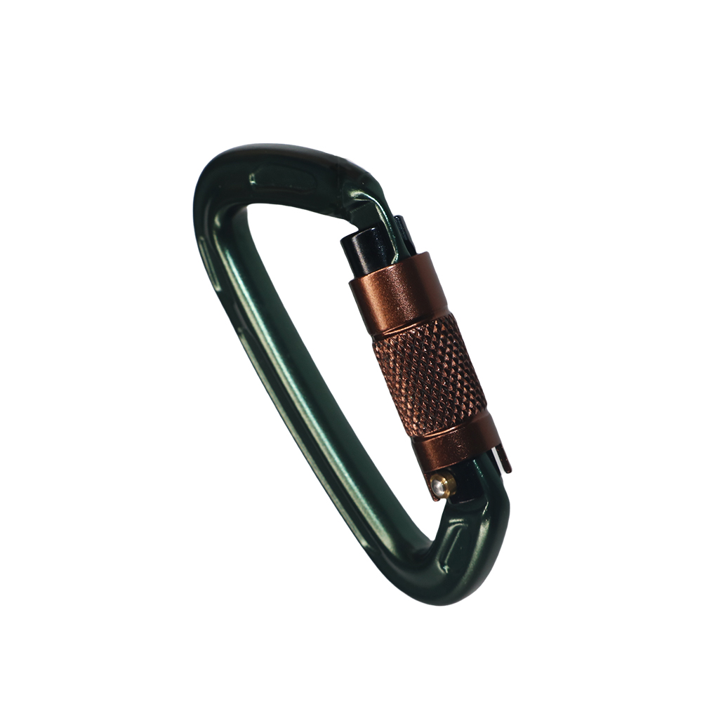 Professional Heavy Duty Climbing Carabiner Clips - 25kN Auto Locking
