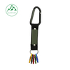 Outdoor backpack mini bottle opener carabiner keychain carabiner set webbing wire carabiner