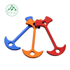 Aluminum alloy herringbone double-hole wind rope buckle canopy anti-slip rope buckle Camping accessories adjustment buckle