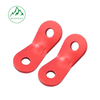 Tent fittings, aluminum alloy double-hole wind rope buckle, canopy fittings, adjusting buckles, windproof fixed rope buckles