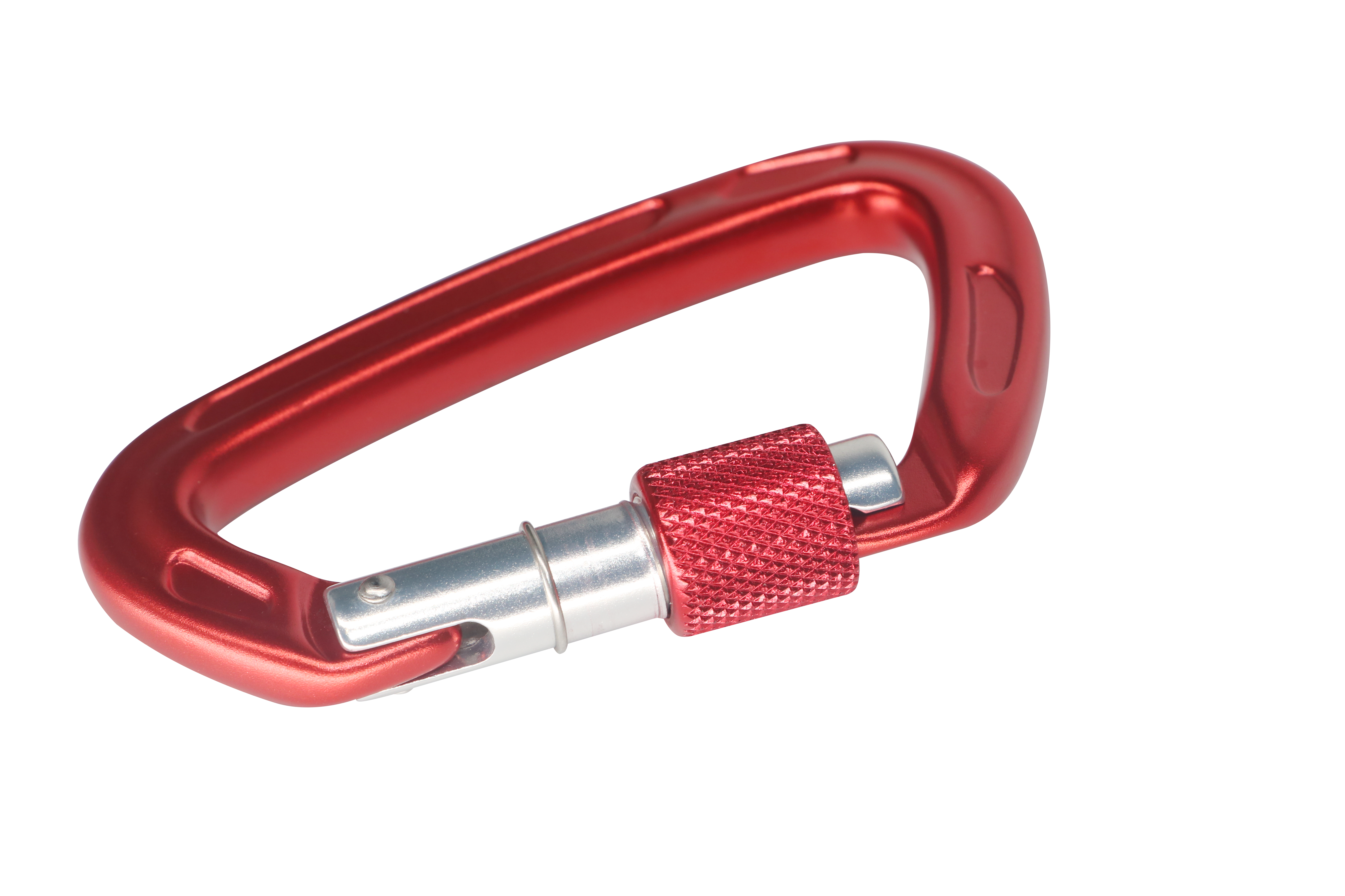 High load-bearing 7075 aviation aluminum carabiner automatic lock D-type safety hook rock climbing master lock D-type lock
