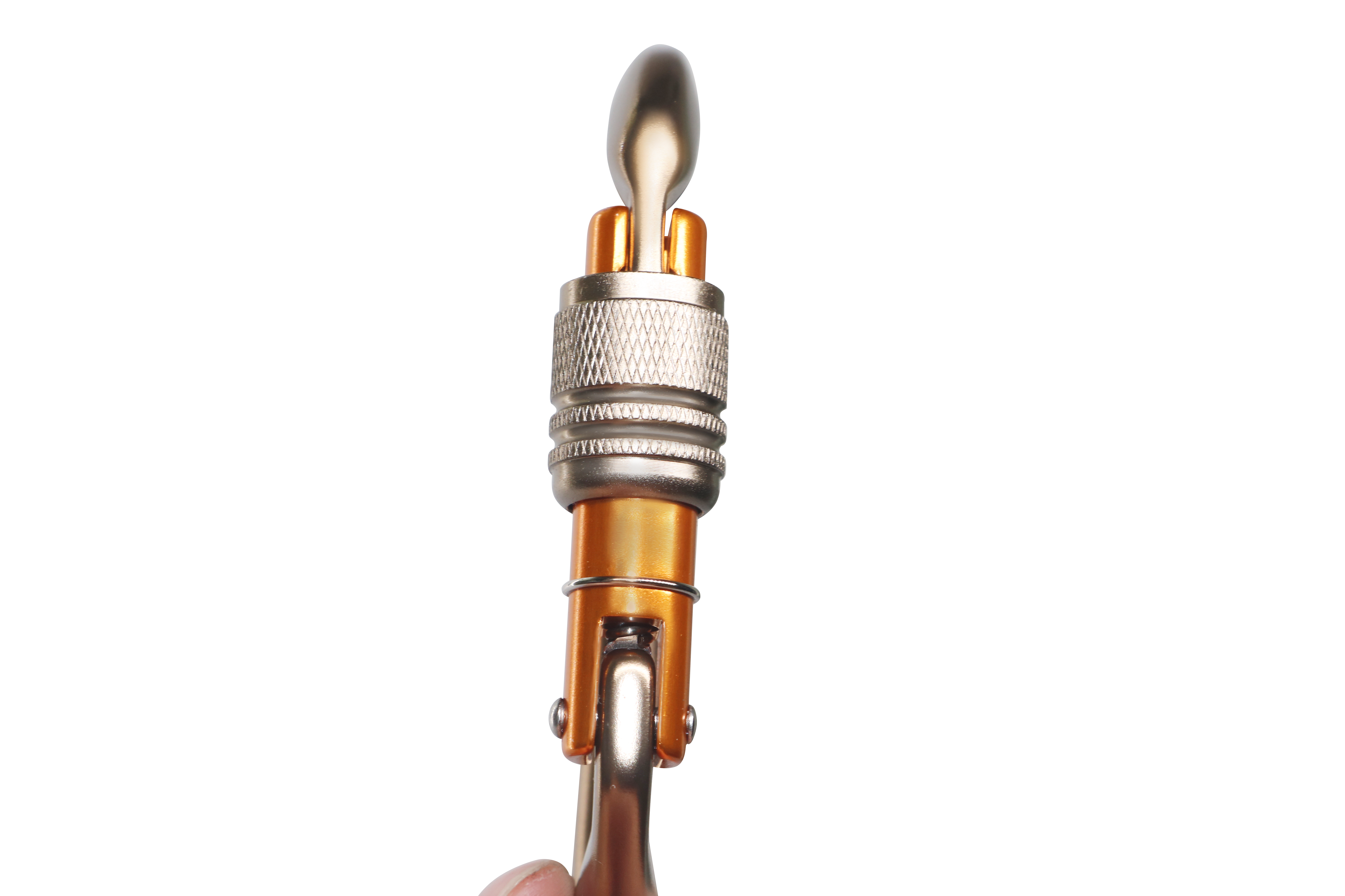 Versatile and Reliable 25kN Locking Carabiner Clips - Lightweight and Heavy Duty