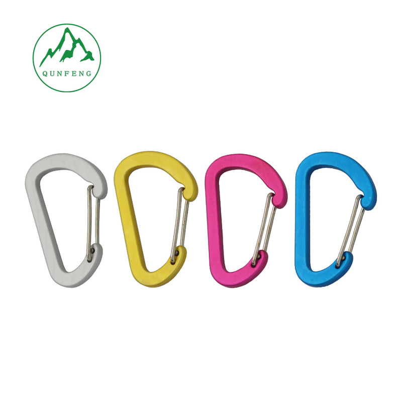 D-shaped quick-release buckle, outdoor multifunctional climbing hook, equipment hook, keychain, water bottle aluminum alloy buckle