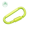 No. 8 D-type Outdoor Climbing Carabiner Aluminum Alloy Quick Hook Backpack Attachment Large Colorful Keychain