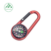 Outdoor climbing buckle compass hook, multifunctional quick-release compass, portable liquid-filled floating north compass