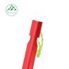 18cm Triangular Tent Peg Outdoor Tent Accessories Aluminum Alloy Reinforced Ground Peg Windproof Canopy Peg with Rope