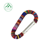 No. 8 D-shaped outdoor aluminum alloy quick-release climbing carabiner hook, for bags and travel accessories