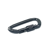 25KN Aluminum Alloy Carabiner Hooks - Heavy Duty, Locking, Spring-Loaded Gate Snap