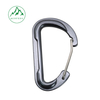 Cold-pressed D-shaped metal wire buckle, special-shaped camping tent hook, aluminum alloy backpack hook, carabiner