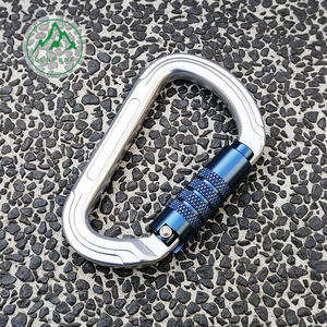 D-hook Outdoor climbing master lock carabiner Yoga hammock carabiner connecting ring