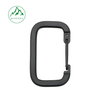 Square aluminum alloy wire buckle Outdoor cookware hook Travel key buckle