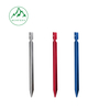 Aluminum alloy widened camping canopy nails camping tent fixed ground nails diamond nail manufacturers
