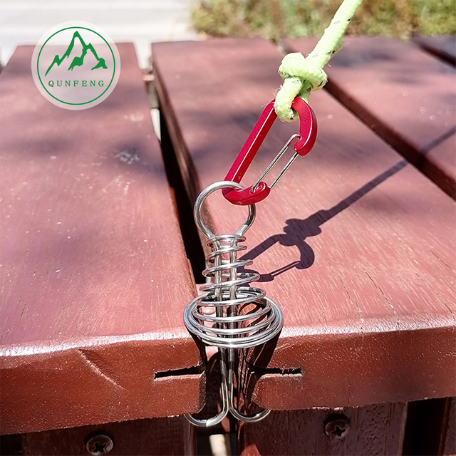 Outdoor tent spring pallet nails, canopy anti-slip rope buckle, camping accessories adjustment buckle