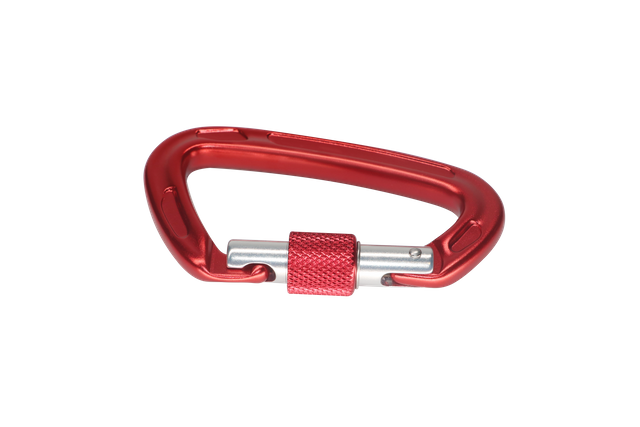 High load-bearing 7075 aviation aluminum carabiner automatic lock D-type safety hook rock climbing master lock D-type lock