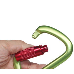 Favofit 25KN (5500 Lbs) Heavy Duty Locking Carabiner Clips - Versatile for Hammocks, Camping, Hiking, And More