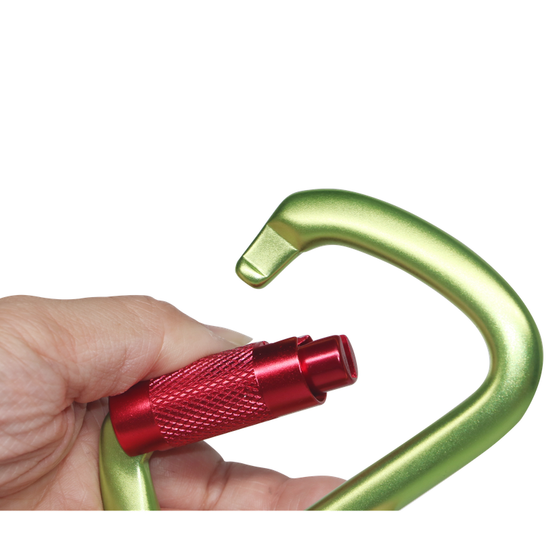 Favofit 25KN (5500 Lbs) Heavy Duty Locking Carabiner Clips - Versatile for Hammocks, Camping, Hiking, And More