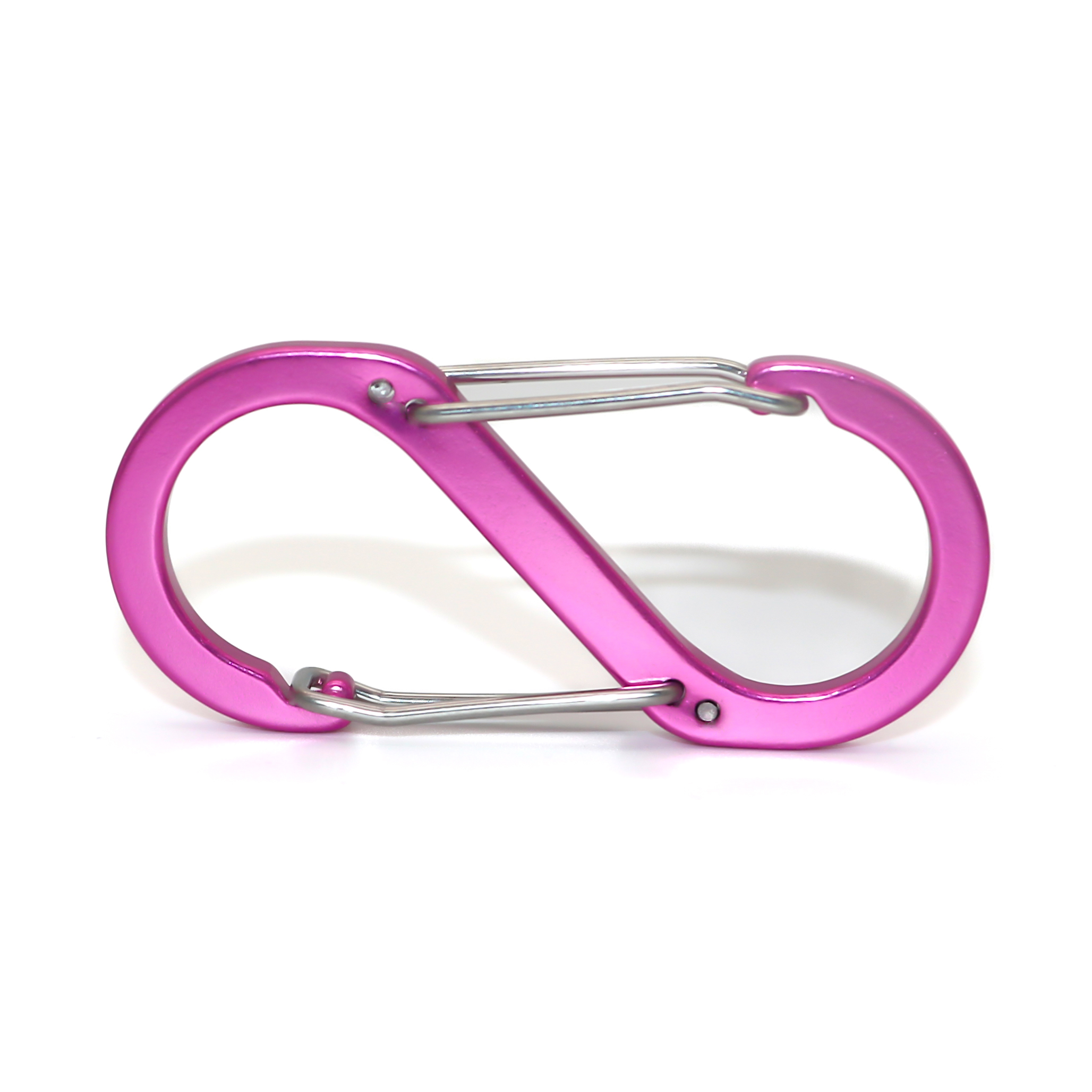 10Pcs Zipper Clips Anti Theft Zipper Lock Clips Coloured Carabiner Keyring Clip for Camping Fishing Traveling Outdoor Sports