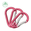 Colorful Aluminum Alloy Carabiner for Backpack and Water Bottle, Multi-Function D-Shaped Hook, Outdoor Spring Climbing Hook