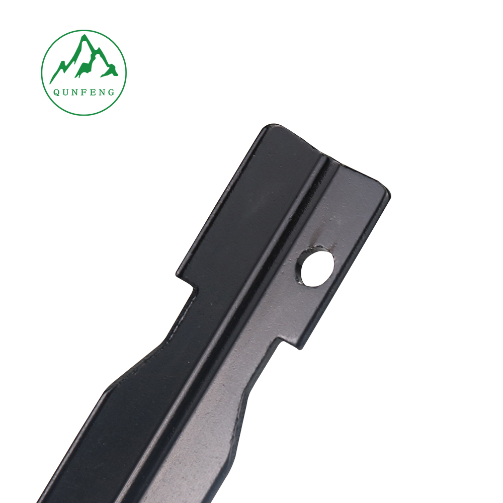 Outdoor tent triangular ground stakes 18cm for camping and leisure, aluminum alloy stakes for windproof reinforcement with ropes